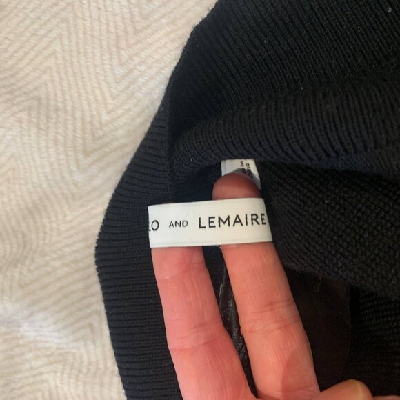 UNIQLO x LEMAIRE Black Wool Blend Skirt - Picture 6 of 9